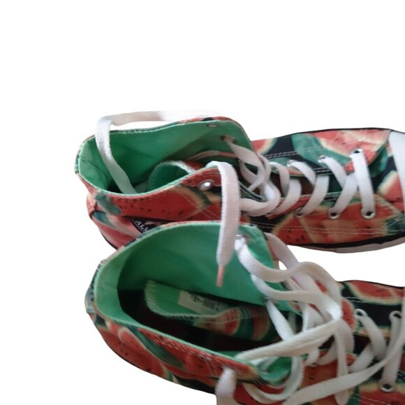 Converse All Star Junior Size 6 High Tops Watermelon Skateboard Lace Up - Picture 4 of 7